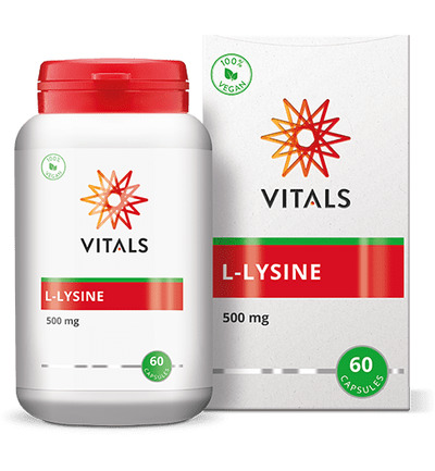 Vitals L-lysine 500 mg (60 vega capsules)