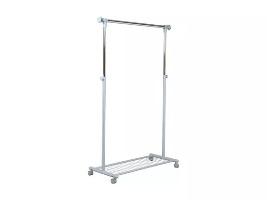 Portant simple Gris clair - PONG - L 95/150 x l 44 x H 105/180 cm