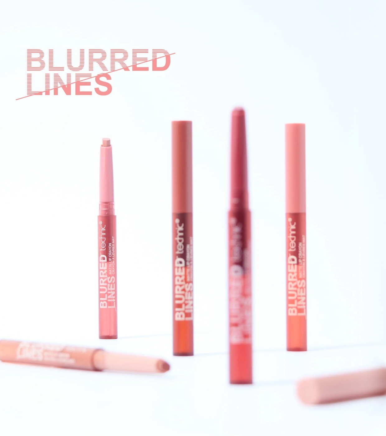 Technic Cosmetics - Batom Blurred Line Matte - Sepia