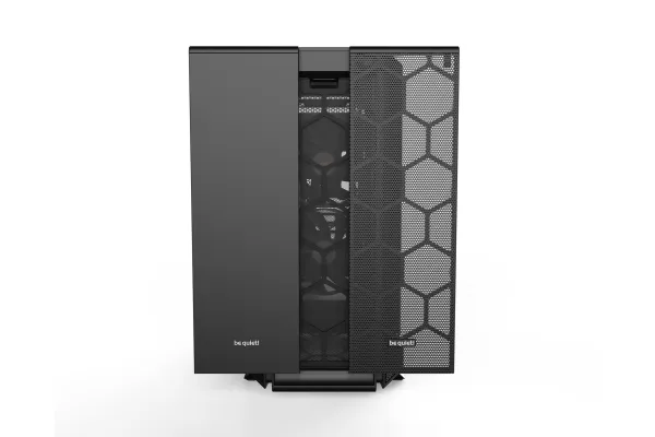 be quiet! Silent Base 802 - Tower - udvidet ATX - ingen strømforsyning (ATX / PS/2) - sort - USB/Lyd