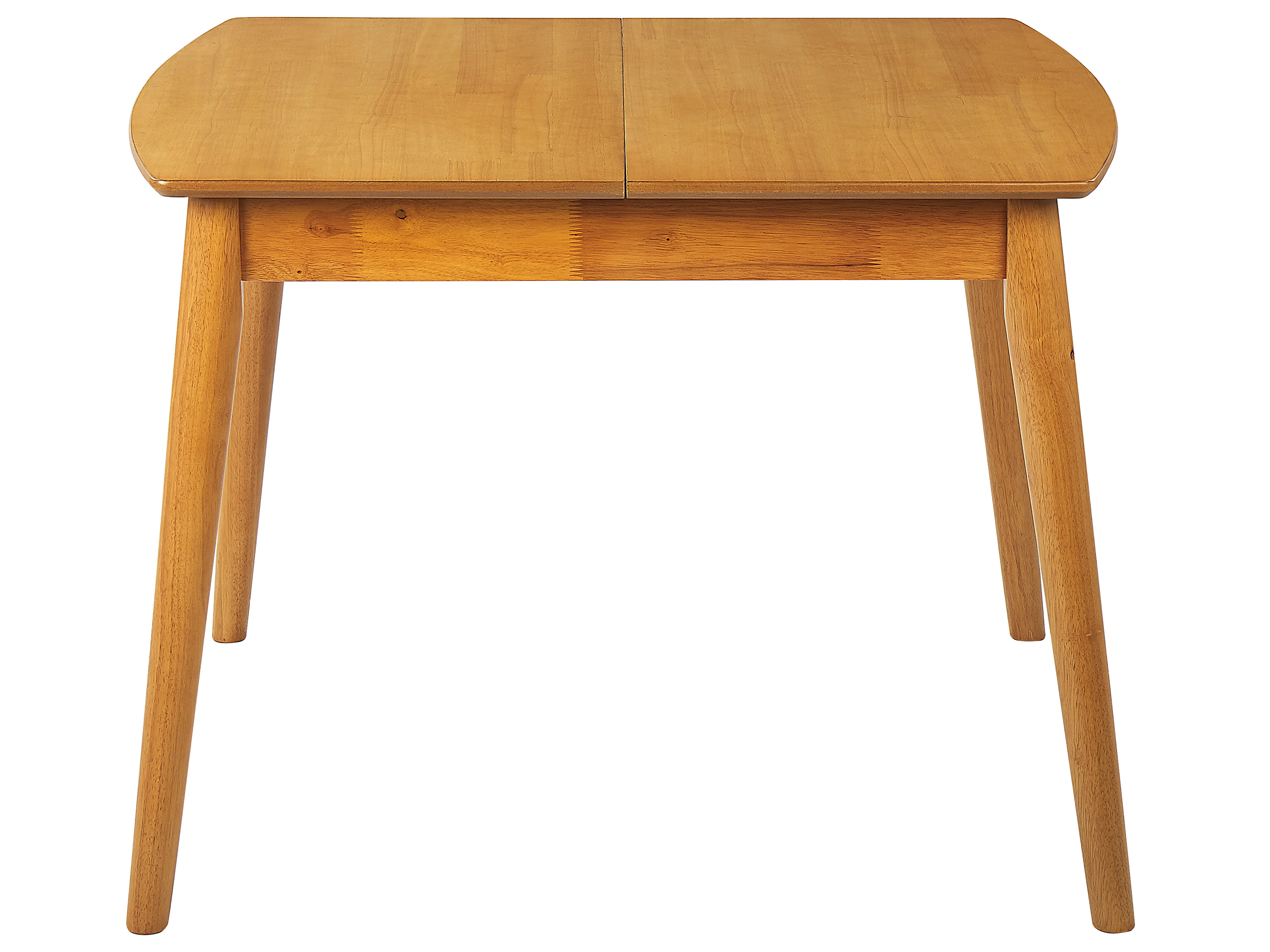 Eettafel uitschuifbaar TOMS Lichtbruin 80 cm 100/130 cm