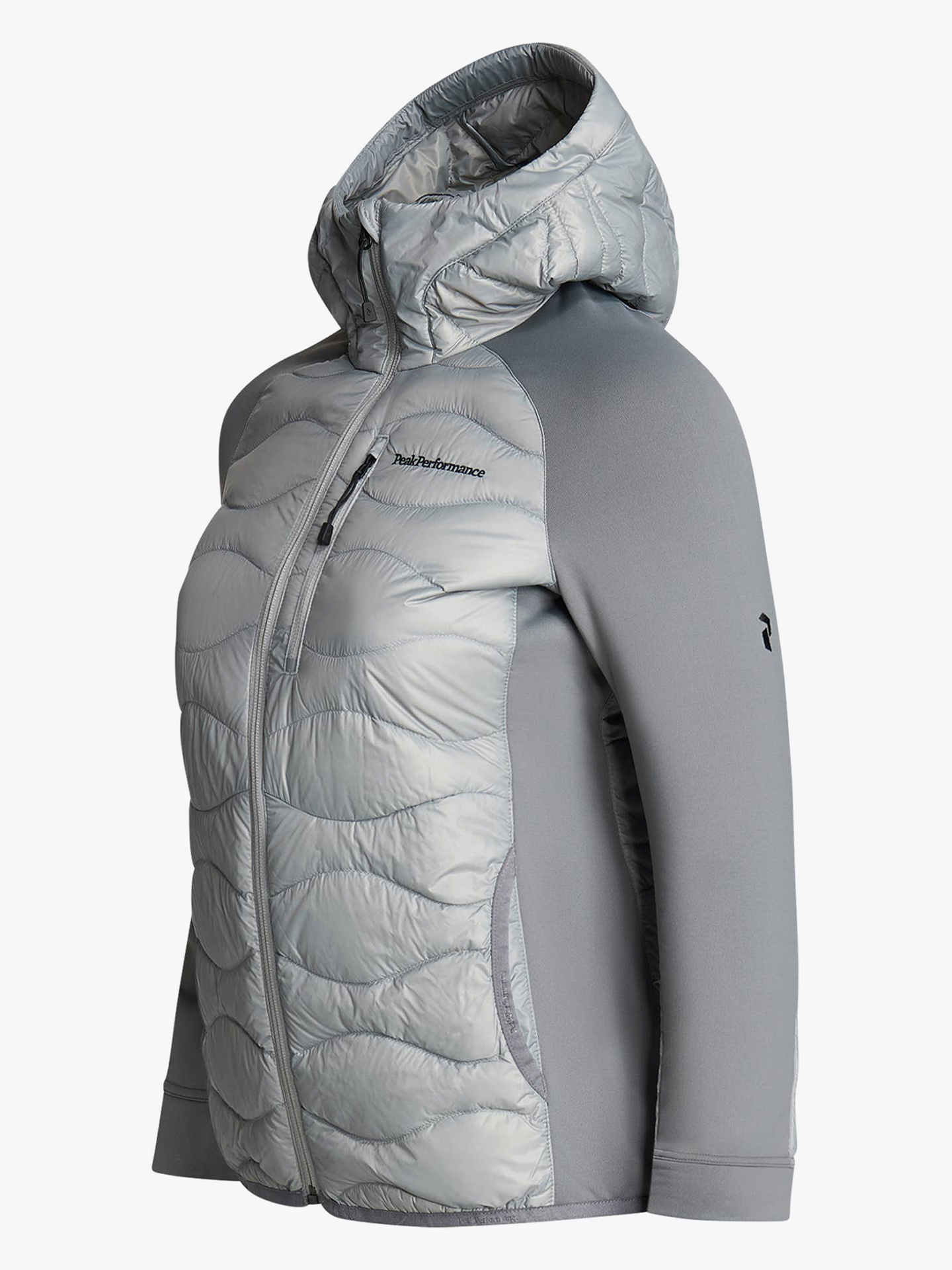 W Helium Down Hybrid Hood J