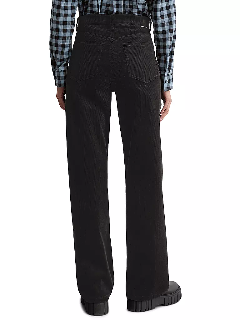 MARC O' POLO DENIM Jeans Wide Leg TOMMA schwarz