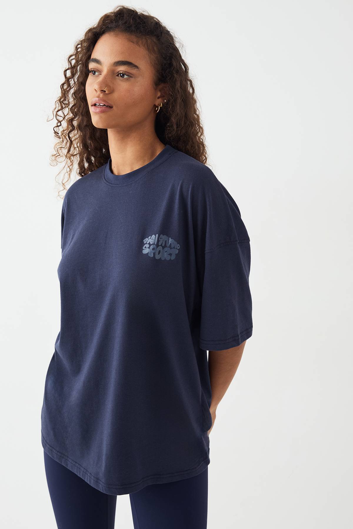 T-Shirt Imprimé Oversize DSGN Studio Sport
