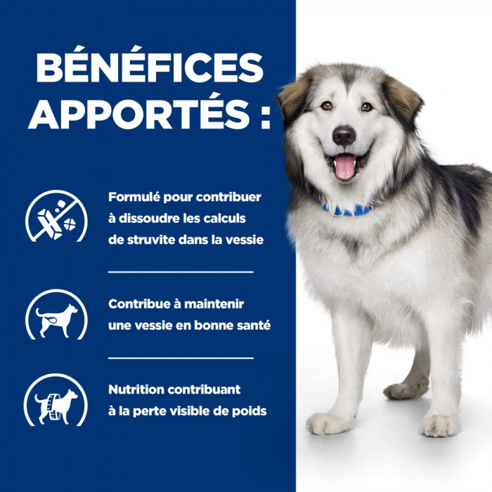 HILL'S Prescription Diet c/d Urinary Multicare + Metabolic - Croquettes pour chien