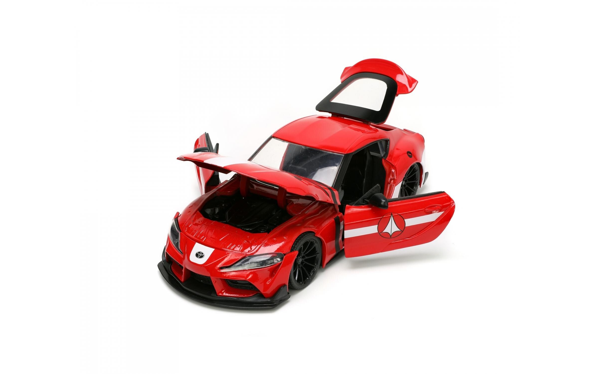 Toyota Supra MK5 Robotech M. Sterling 1:24M. Sterling aus der Robotech Anime Serie mit 2020 Toyota Supra Modellauto