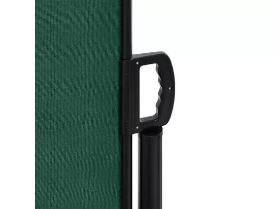 Auvent latéral rétractable vert foncé 220x300