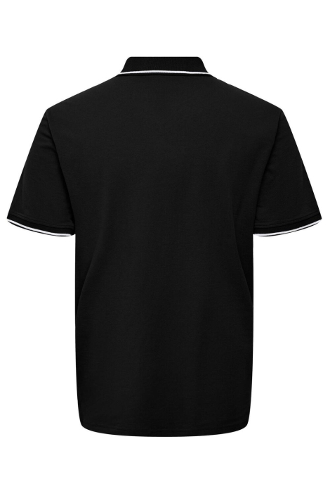 Only & Sons zwarte heren polo