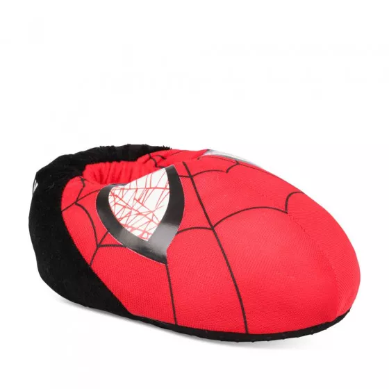 Chaussons peluche ROUGE SPIDERMAN