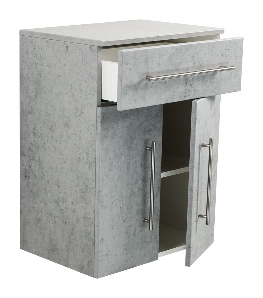 Saniclear Extra Kolomkast beton grijs 53x72