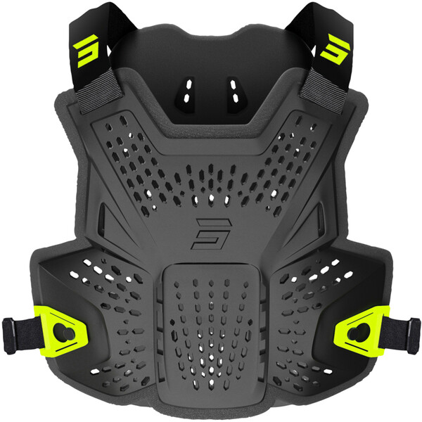 Shot - Pare-pierres Deflector Airflow Noir / Jaune fluo