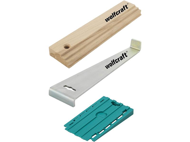 Wolfcraft Laminatverlege-Set 3-teilig Geling-Set