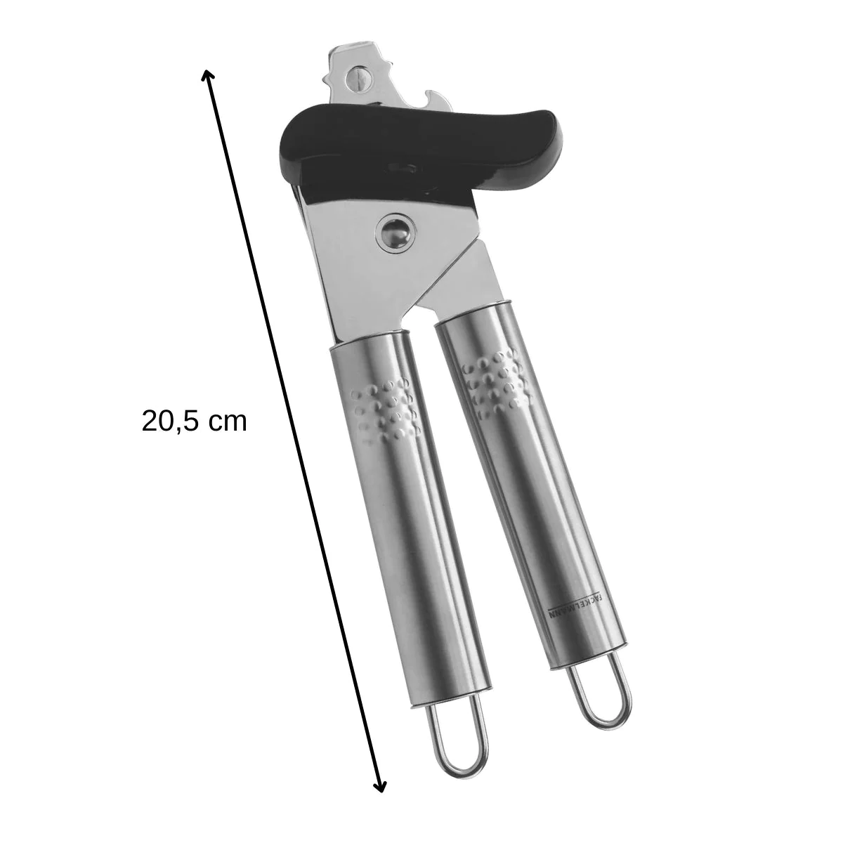 Ouvre boîte manuel inox Ovale Fackelmann