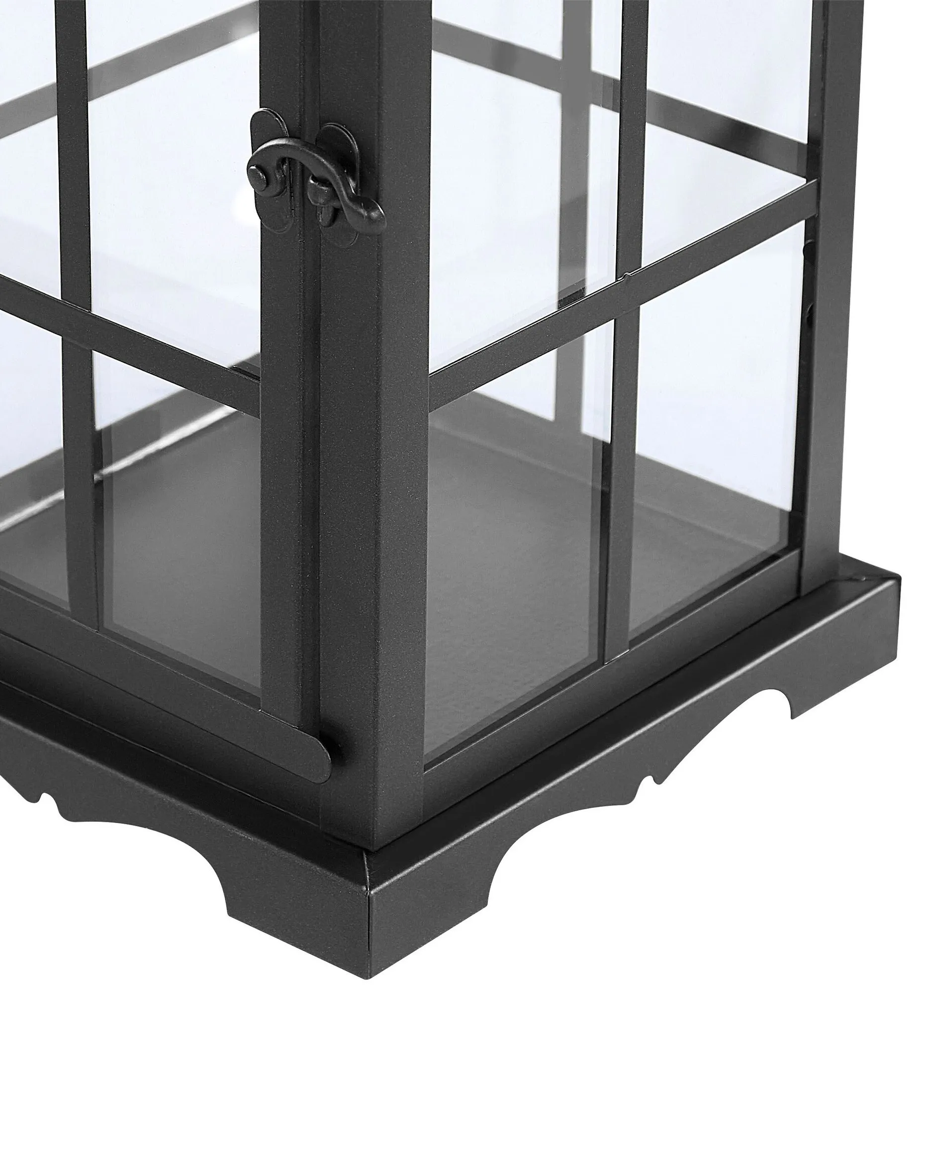 Lantaarn CLARA Metaal 52 cm Zwart