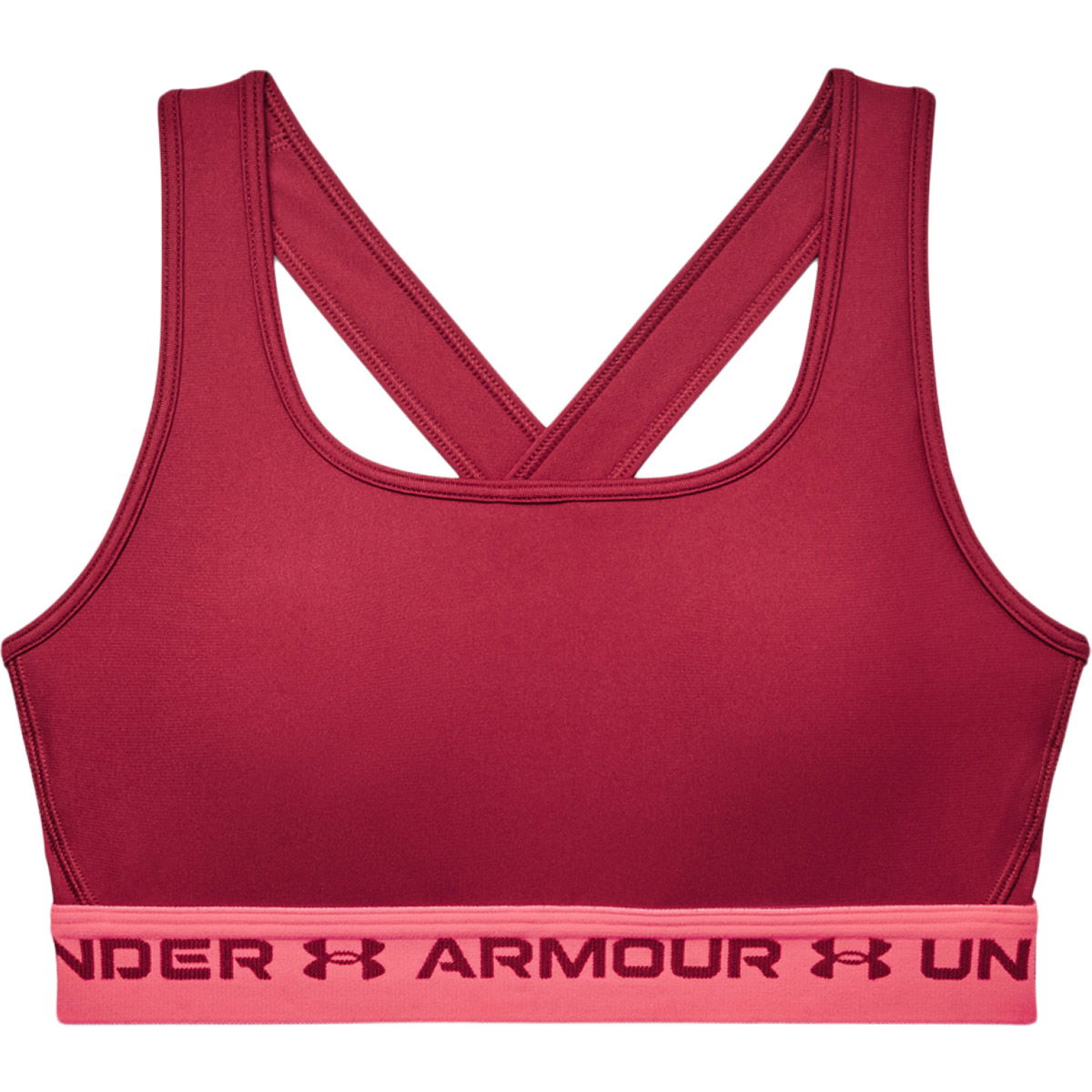 Under Armour Crossback Medium Support Sports BH Dame