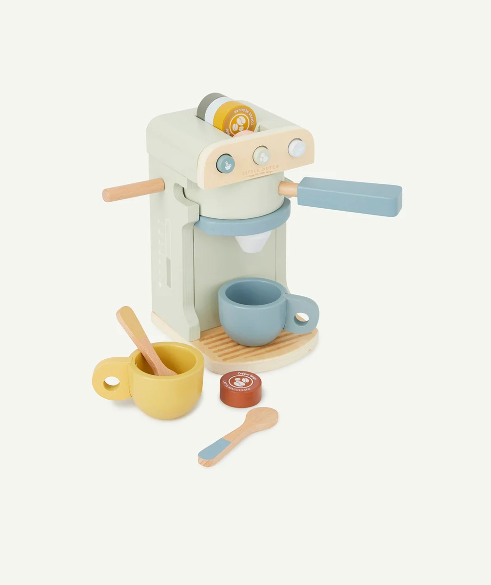 LITTLE DUTCHLA MACHINE À CAFÉ EN BOIS ENFANT