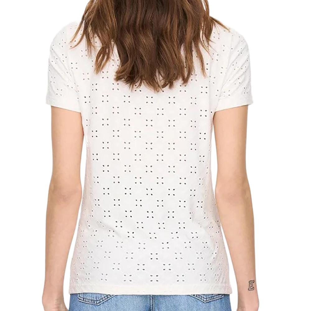 JDY T-shirt Blanc Femme JDY Cathinka