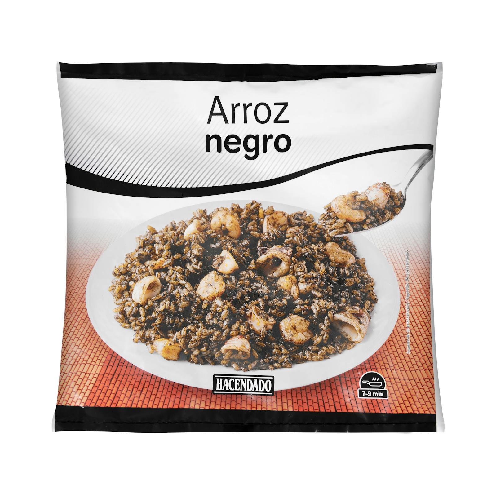Riz noir ultra surgelé Hacendado