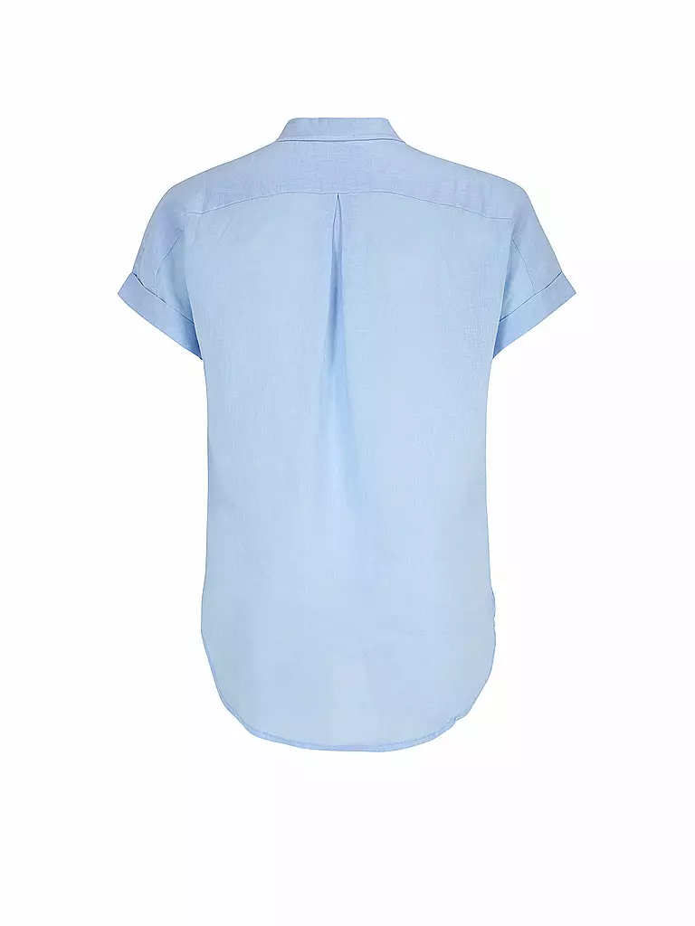 DORIS STREICH Leinenbluse hellblau