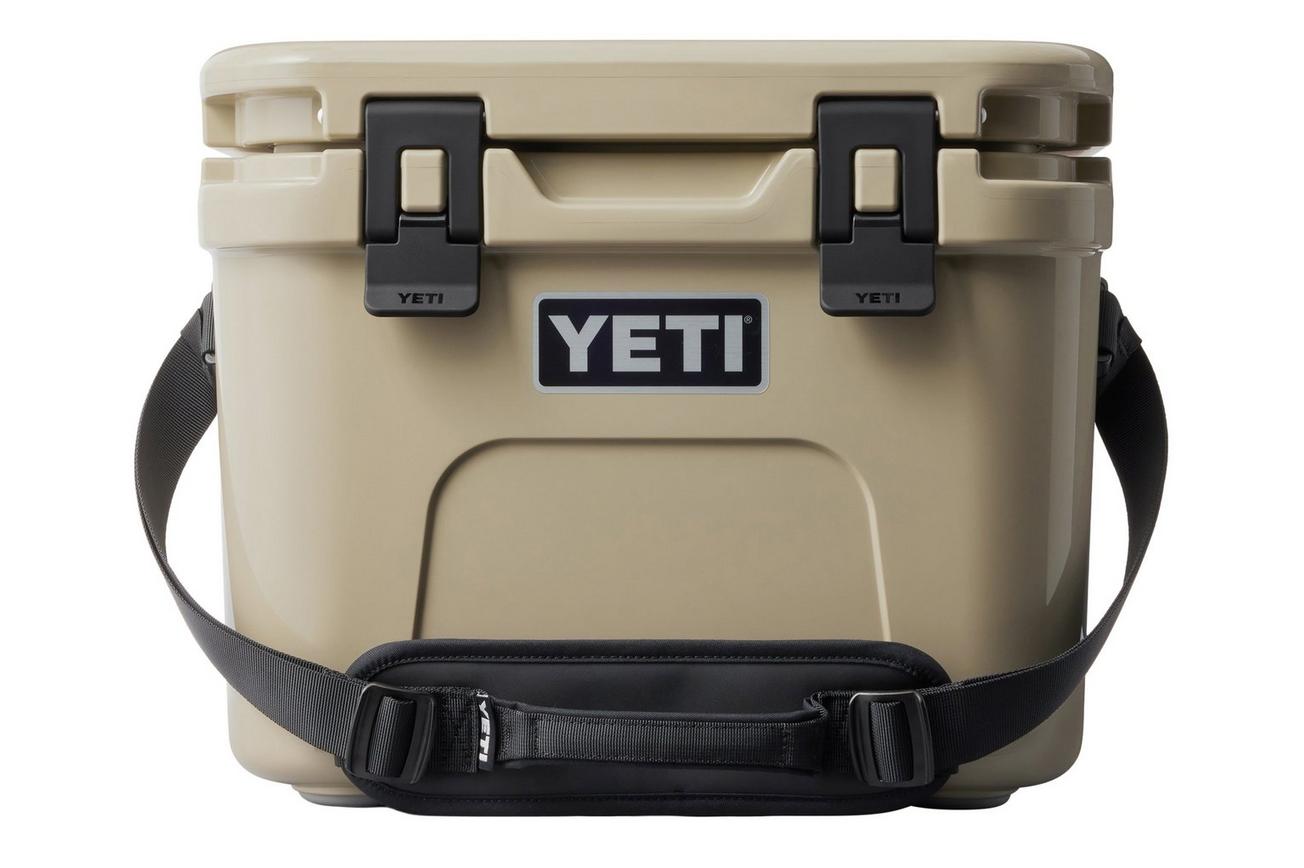 Yeti Roadie 15L Cooler, Tan, koelbox met schouderband