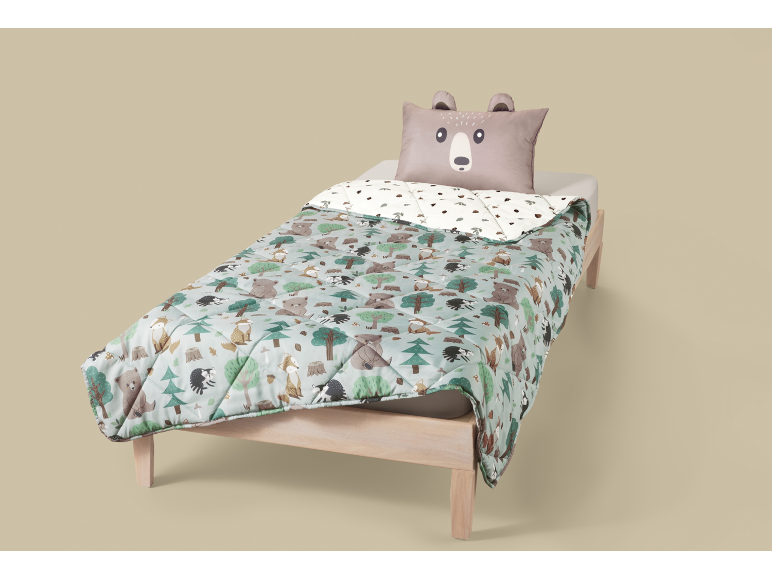 Kinder dekbed met kussen 140 x 200 cm