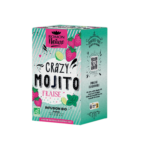 Infusion bio Crazy Mojito - 16 sachets