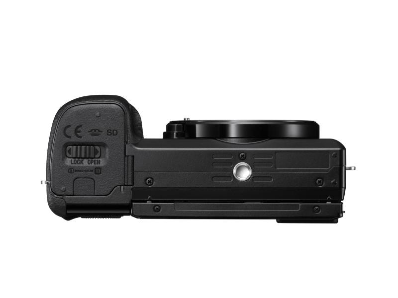 Sony Fotokamera Alpha 6100 Kit 16-50 / 55-210 APS-C-Kamera mit durchgehendem High-Speed-Tracking