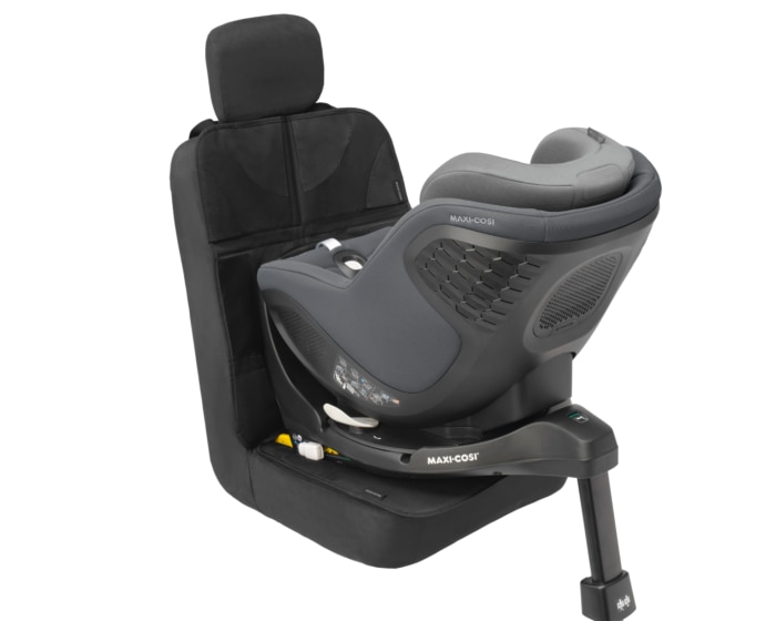 Rücksitzschoner Schützt den Innenraum deines Autos |    Strapazierfähiges Material mit rutschfester Unterseite |    Schnelle Installation |    Groß und mit ISOFIX kompatibel |
