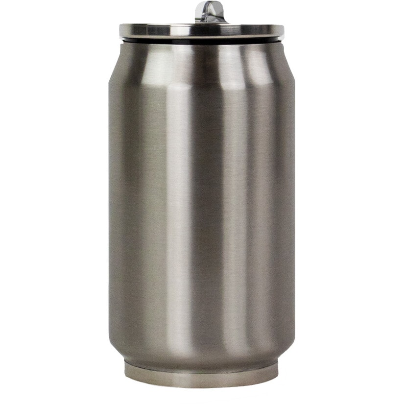 Canette isotherme - Brillante - Inox - 280 ml