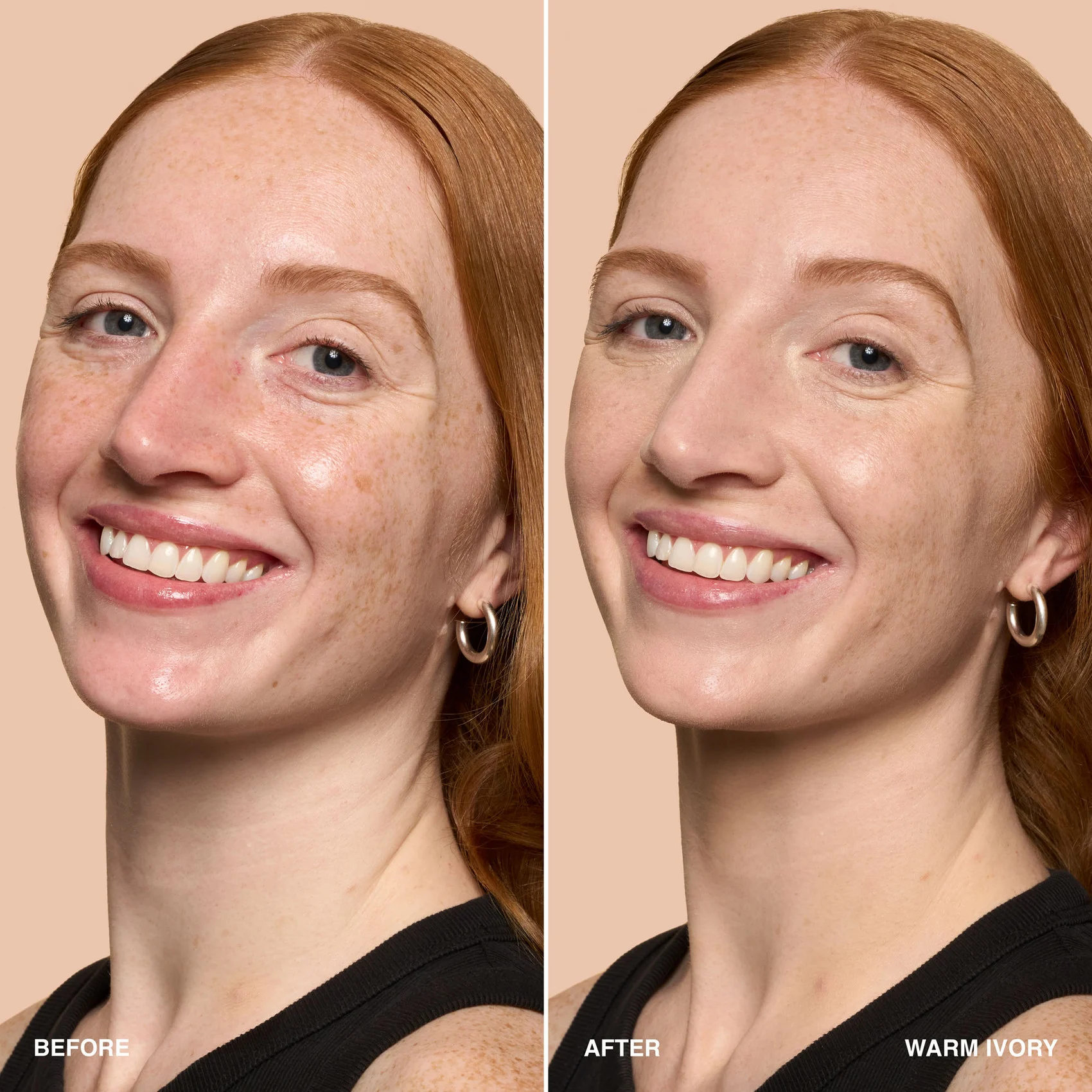 WEIGHTLESS SKIN FOUNDATION - Fond de teint tenue 24 heures SPF15 |- Warm Ivory