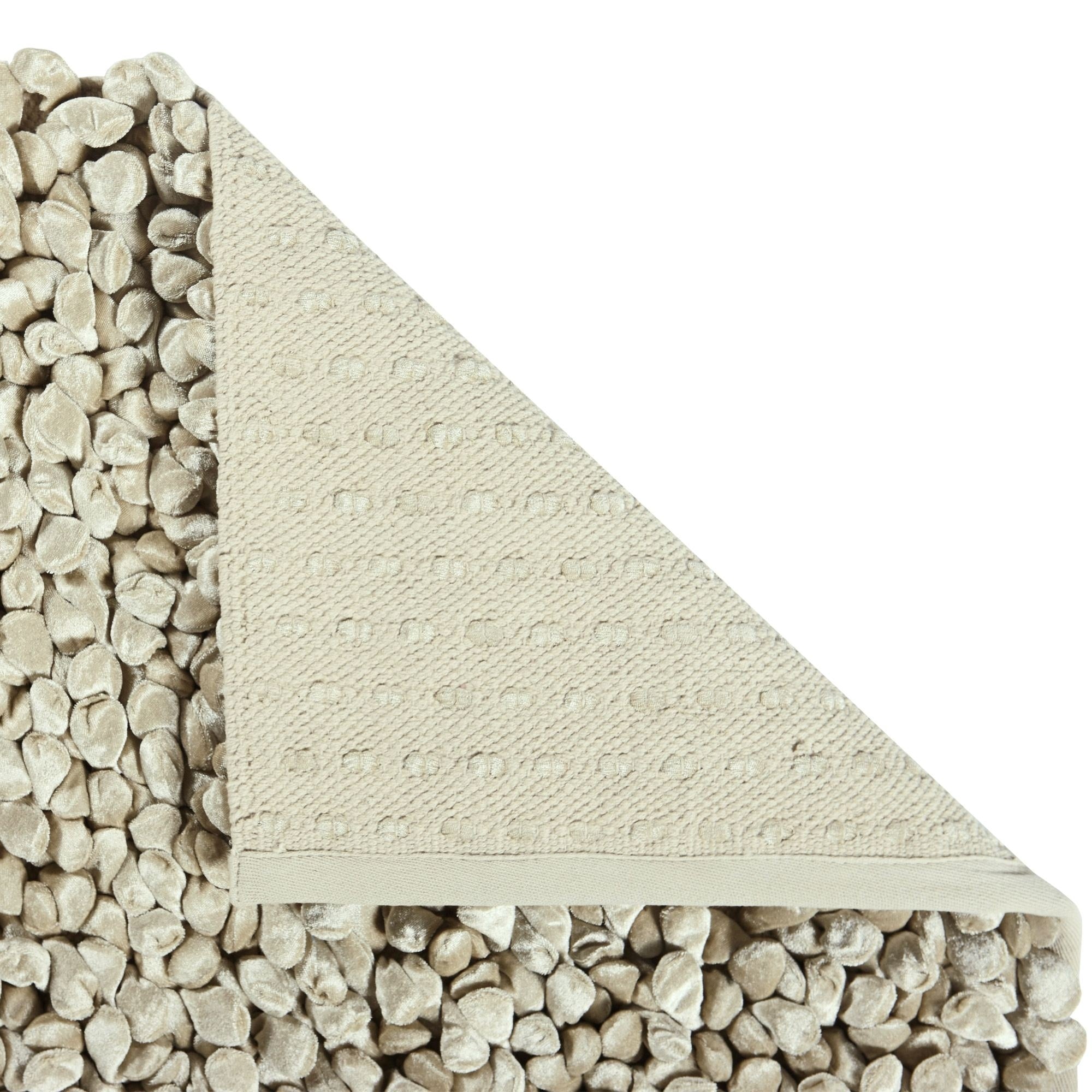 Rocca Badmat Linen | 60 x 100 cm | Beige | Katoen | Polyester
