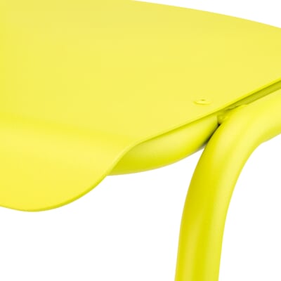 Stuhl Alu 2, Schwefelgelb RAL 1016