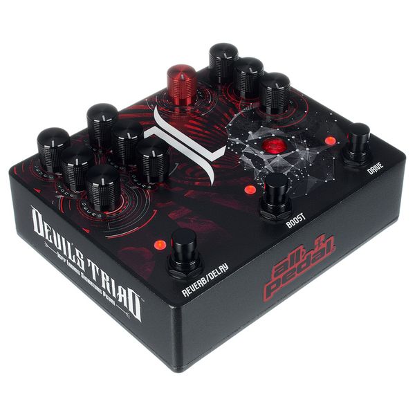 Allpedal Devil's Triad OD/BST/REV/DEL
