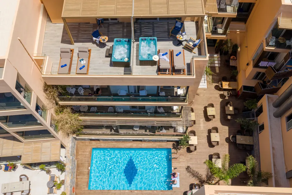 Palmera Beach Hotel & Spa Logies en ontbijt - Hotel