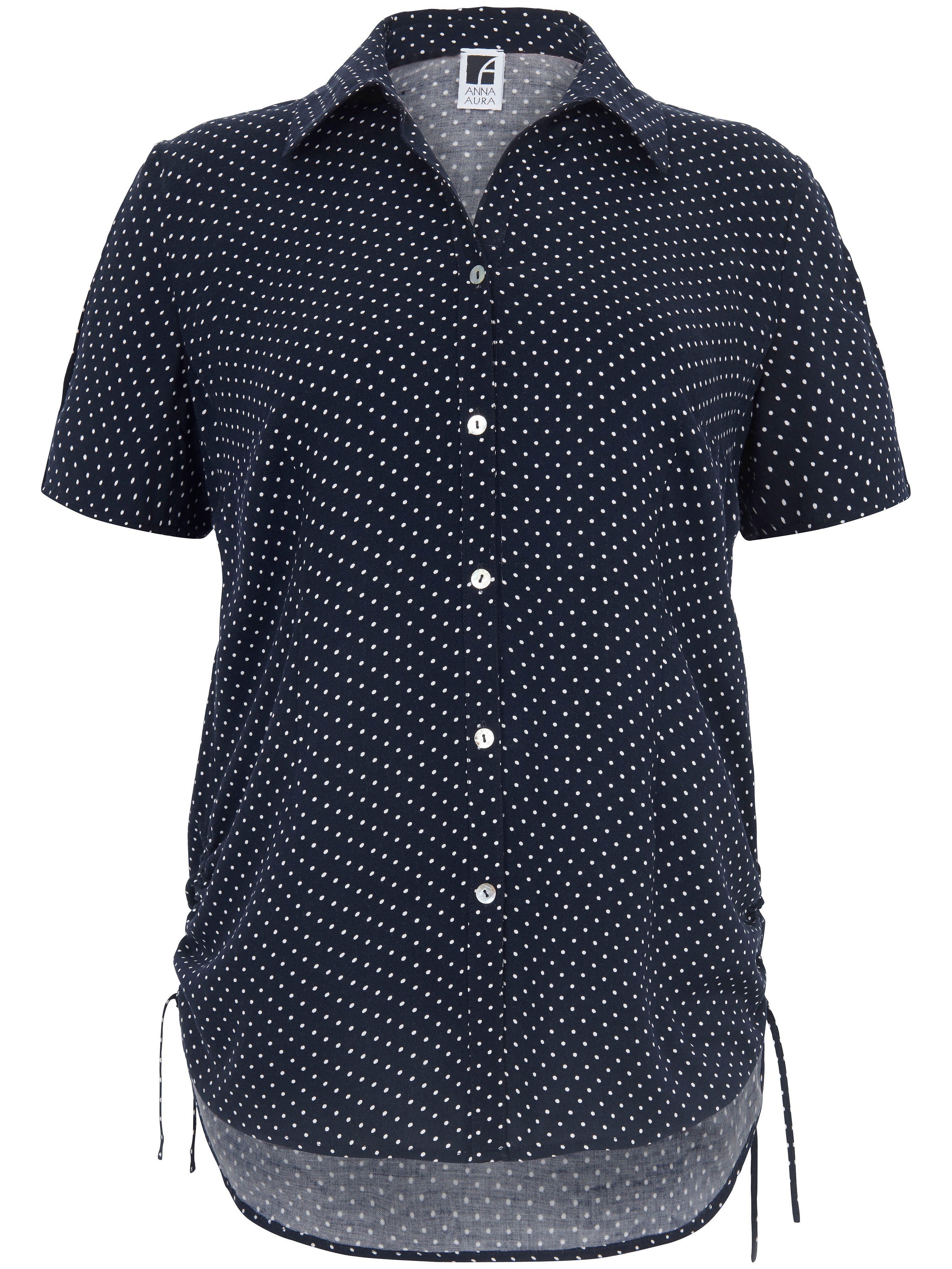 Bluse mit Hemdkragen