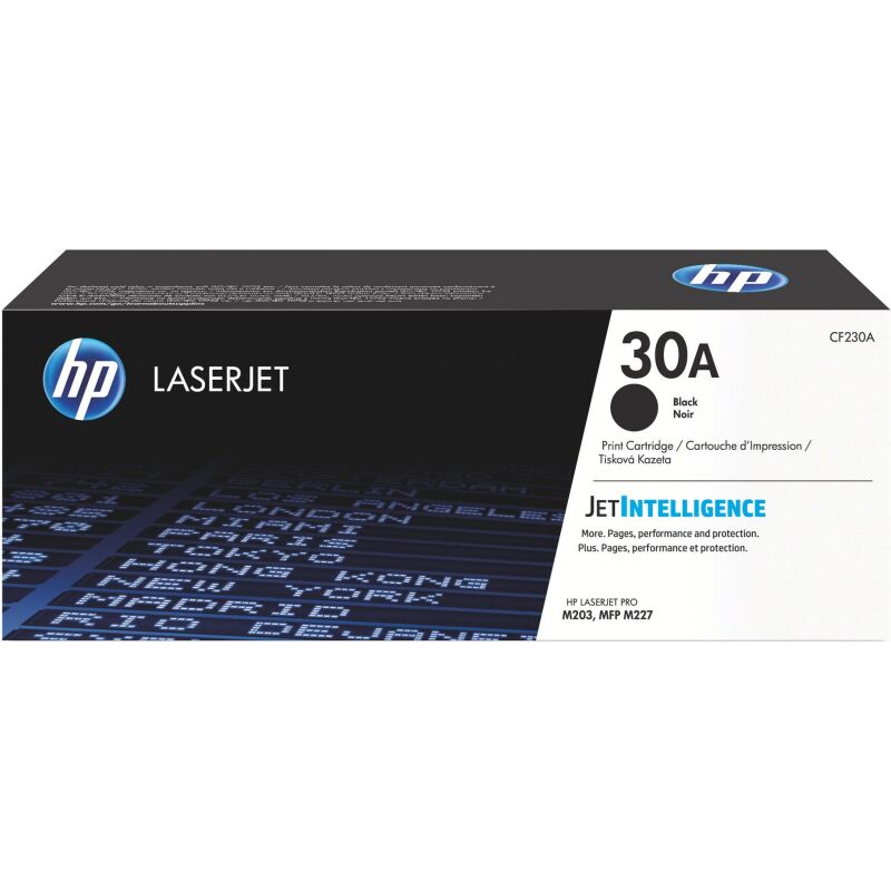 HP 30A- CF230A toner noir pour imprimante laser