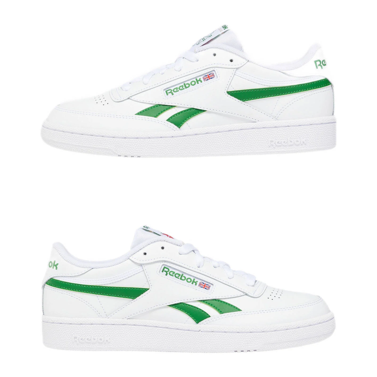 Reebok Club C Revenge  sneakers wit/groen