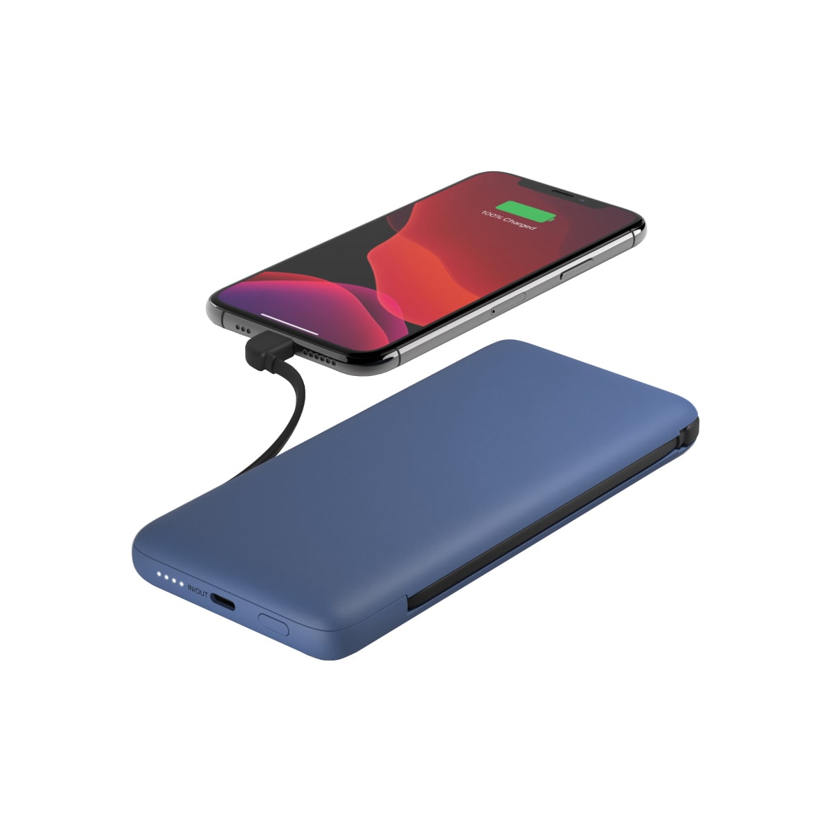 Belkin BoostCharge Plus 10Kh powerbank (blå)