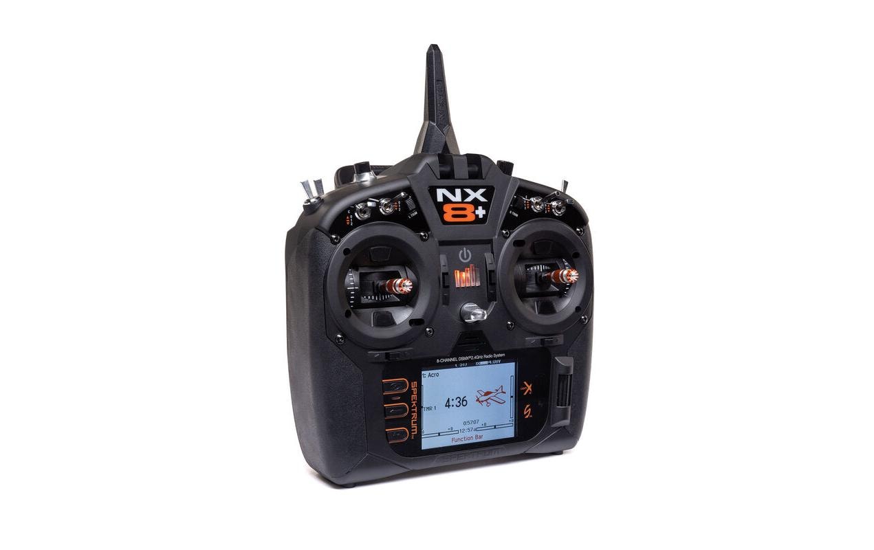 Fernsteuerung NX8+ 20-Kanal DSMX (nur Sender)<br>Professioneller 20-Kanal-Sender für Modellflugzeuge