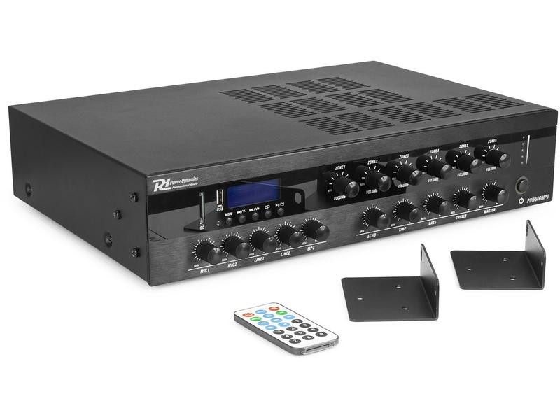 Power Dynamics Verstärker Pro PDW500 Mpx3 Rack-montierbarer Verstärker