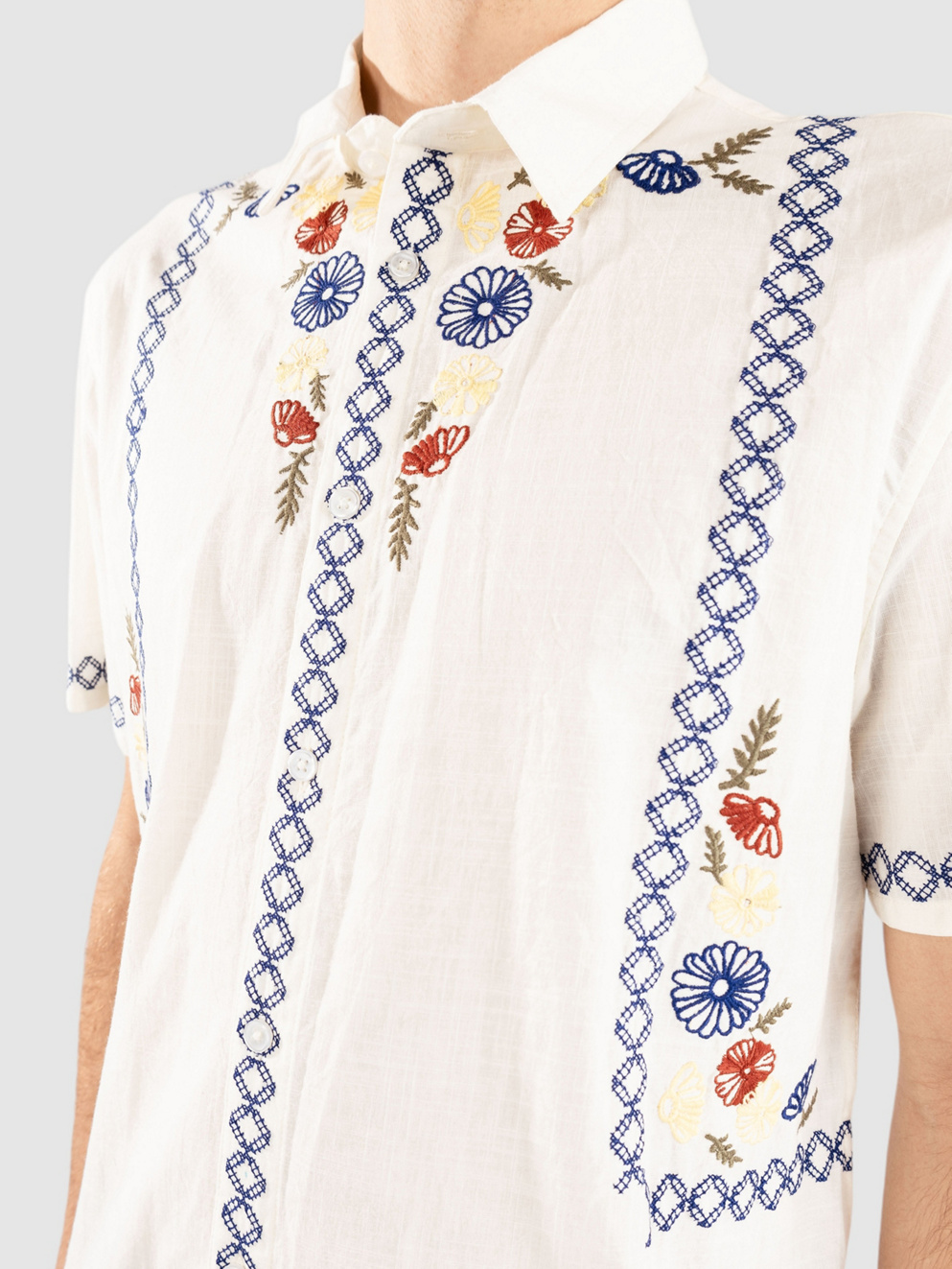 Anerkjendt Theo Cross Stitch Shirt tofu