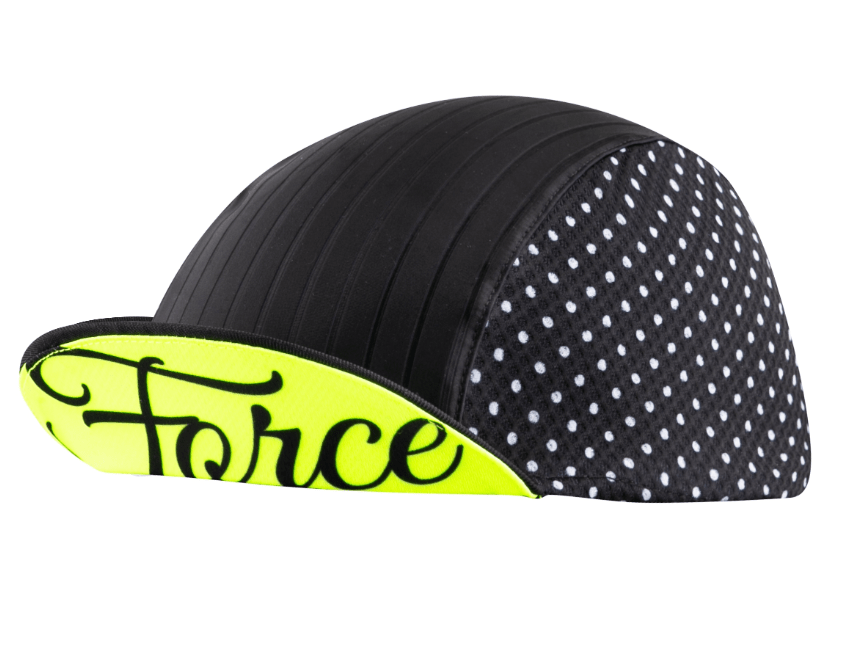 Force Points Bike Cap til kvinder - Sort/Neon
