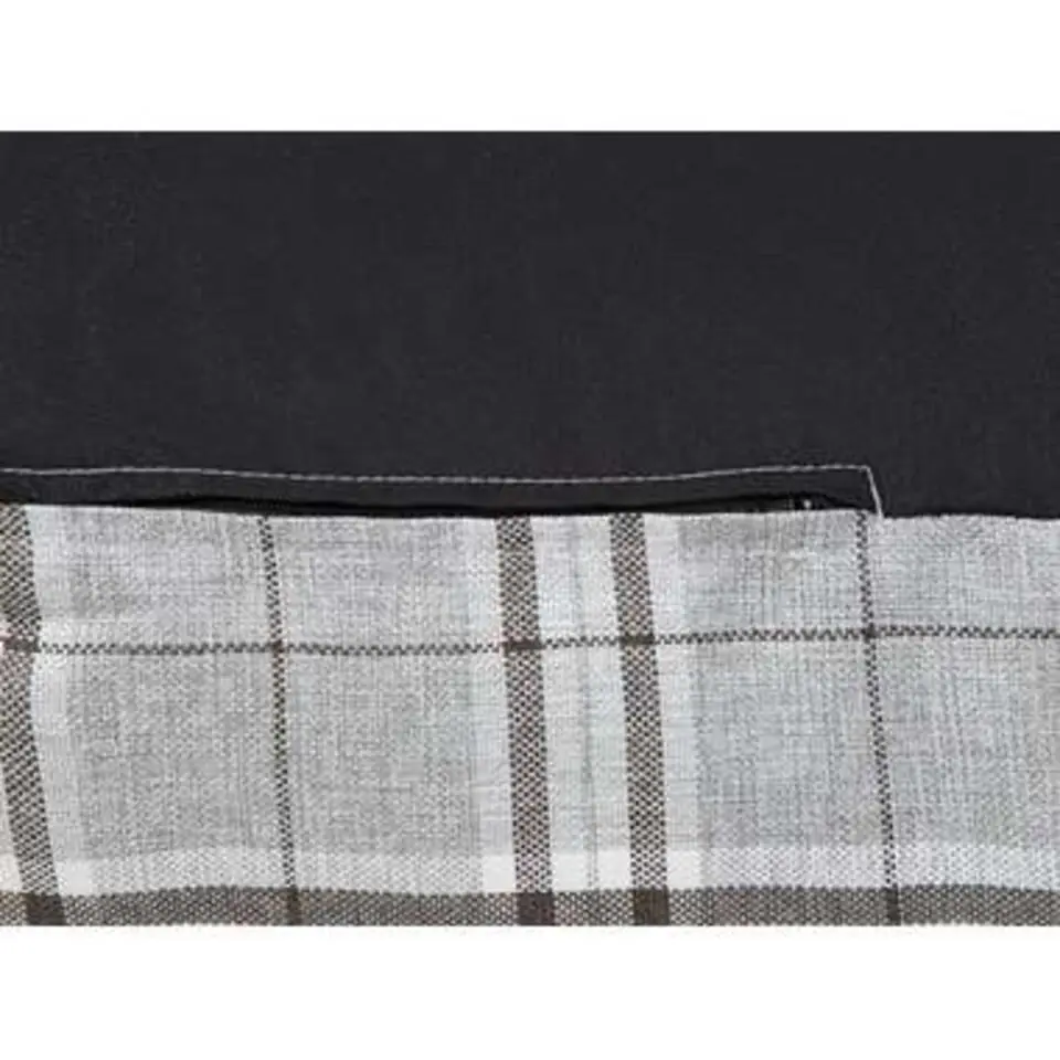 Beliani Zitzak DROP LINEN - Grijs polyester