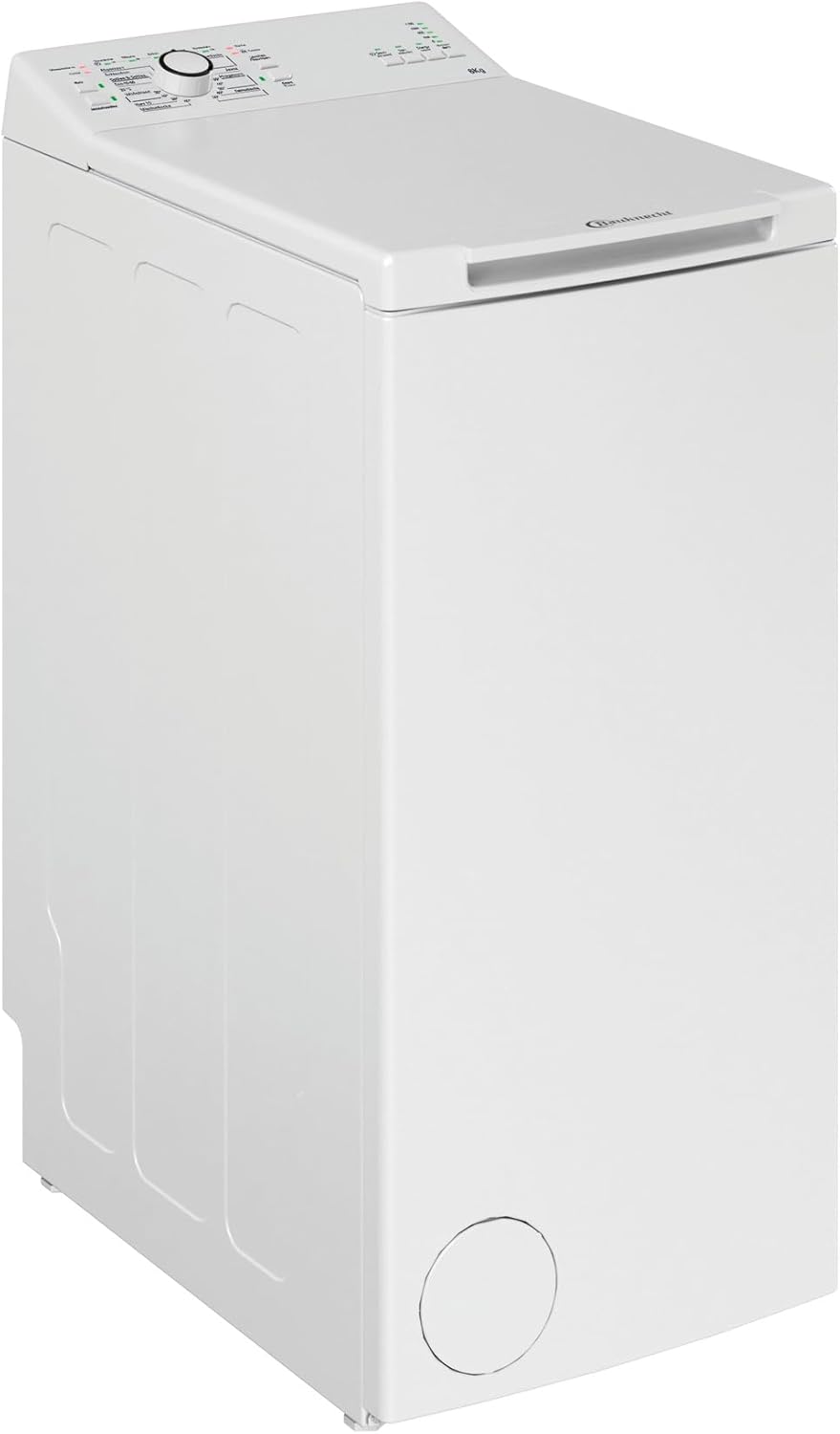 Bauknecht WAT Prime 6 L3 Toplader-Waschmaschine, Waschvollautomat, 6 kg, Toplader, 1200 U/min, Weiß
