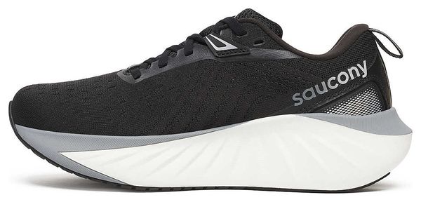 Chaussures Running Saucony Triumph 22 Large Noir/Blanc Femme