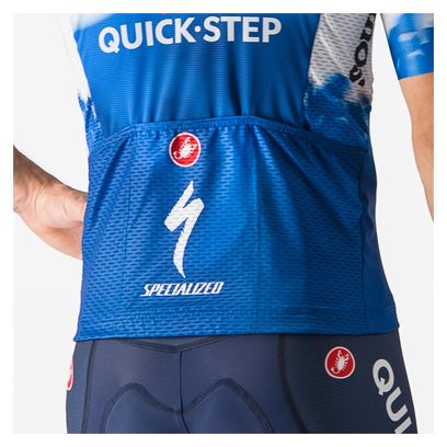 Maillot Manches Courtes Castelli Competizione 3 Soudal Quick-Step 2024 Bleu