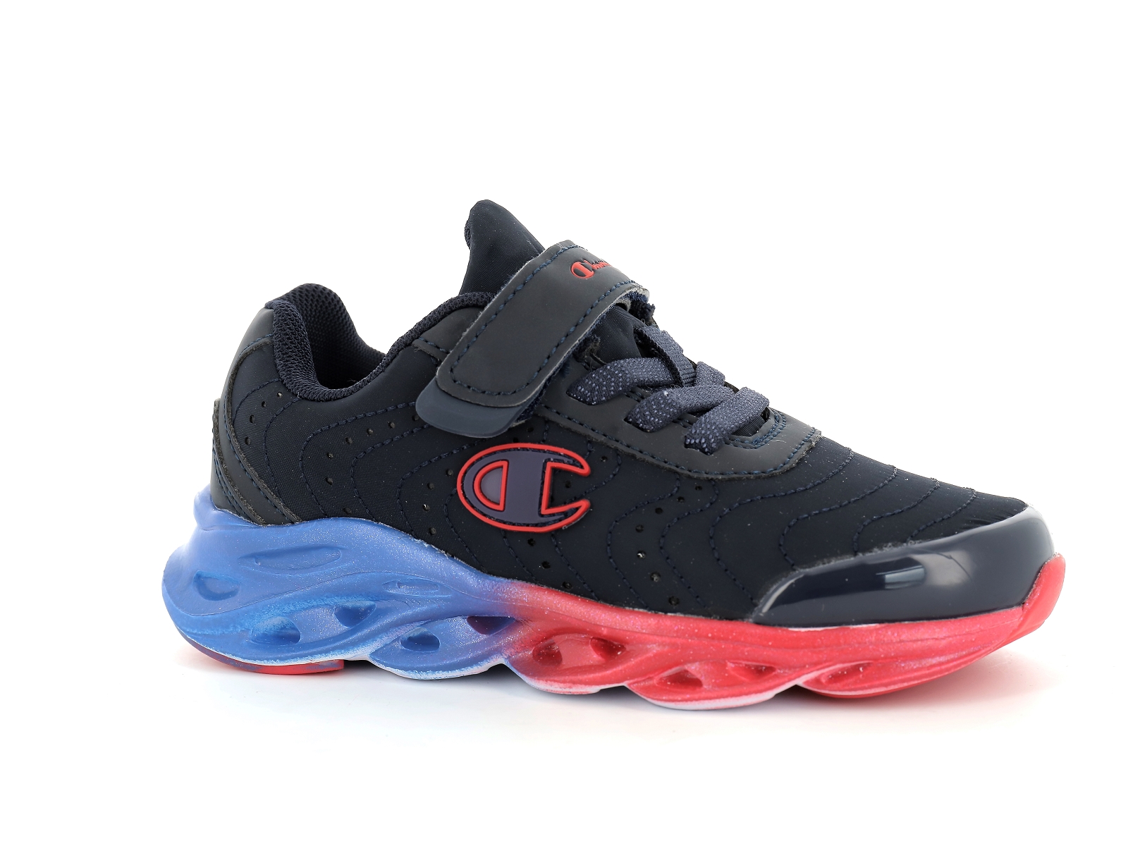 Champion-S32257 Synthétique Bleu-Rouge