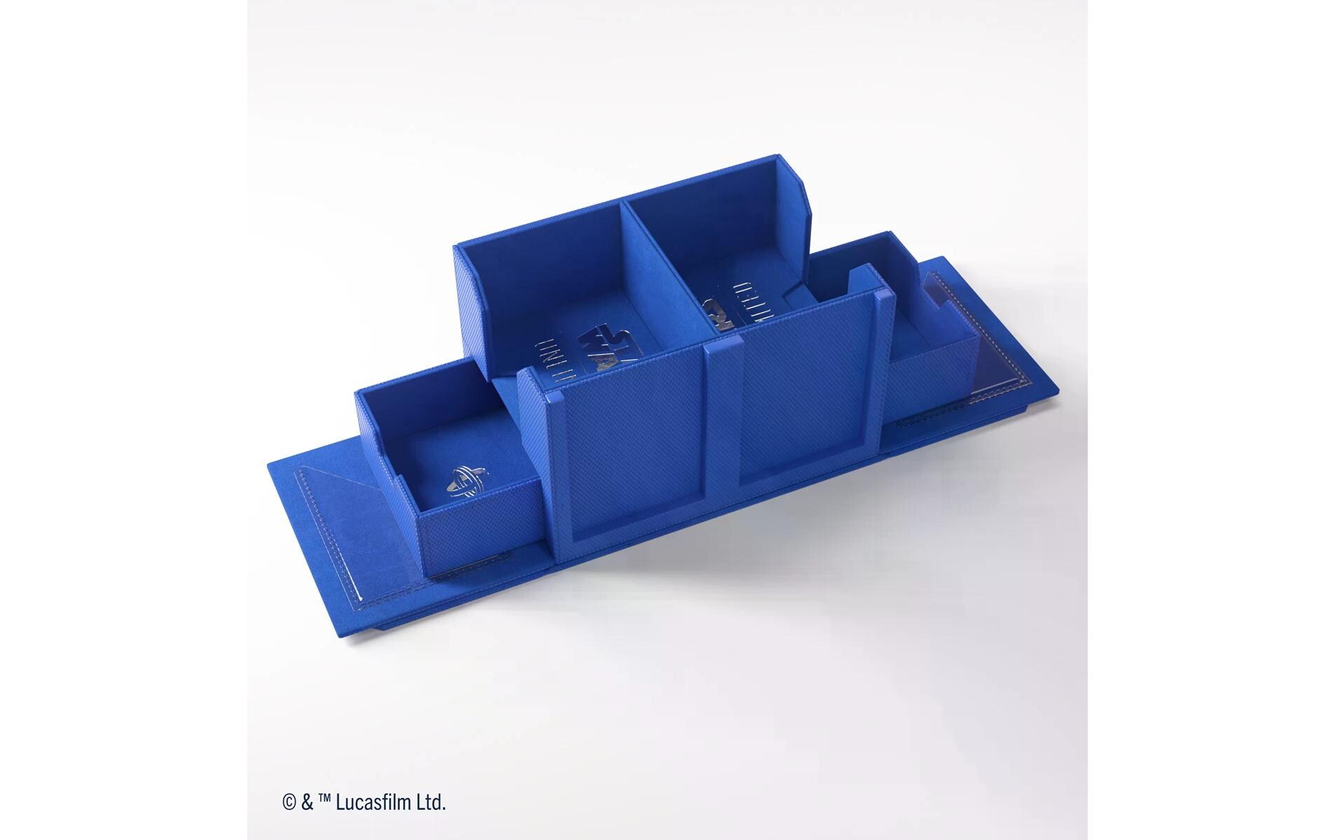 Kartenbox Star Wars: Unlimited Double Deck Pod blauZweiseitige Premium-Deckbox
