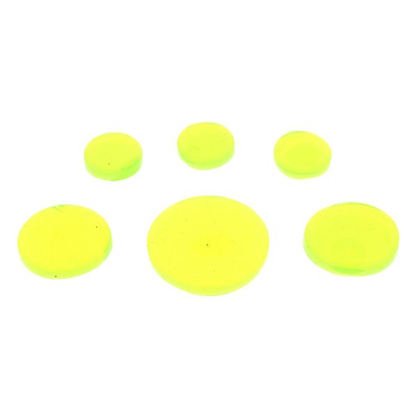 SlapKlatz Gel Pads 6-piece Box green