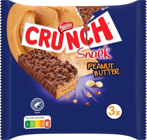 Nestle Crunch Snack Erdnussbutter 3er